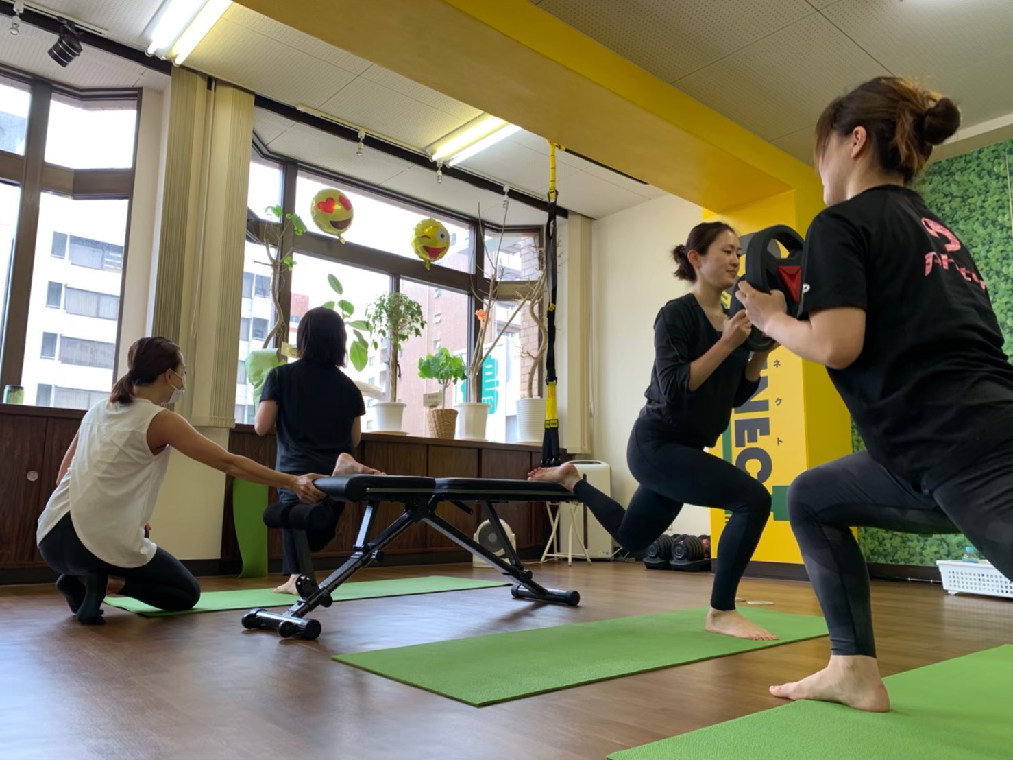 コネクトジムのオンラインカウンセリング風景